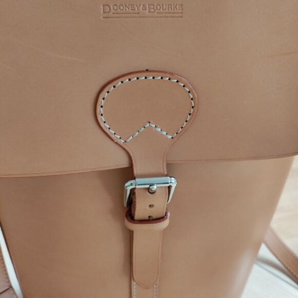 Dooney & Bourke Alto Wine Bottle Picnic Tote in Tan - Picture 7 of 11